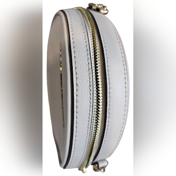 Karl Lagerfeld Paris Maybelle Round Crossbody Bag In Color Shell, New With Tags - Picture 7 of 10